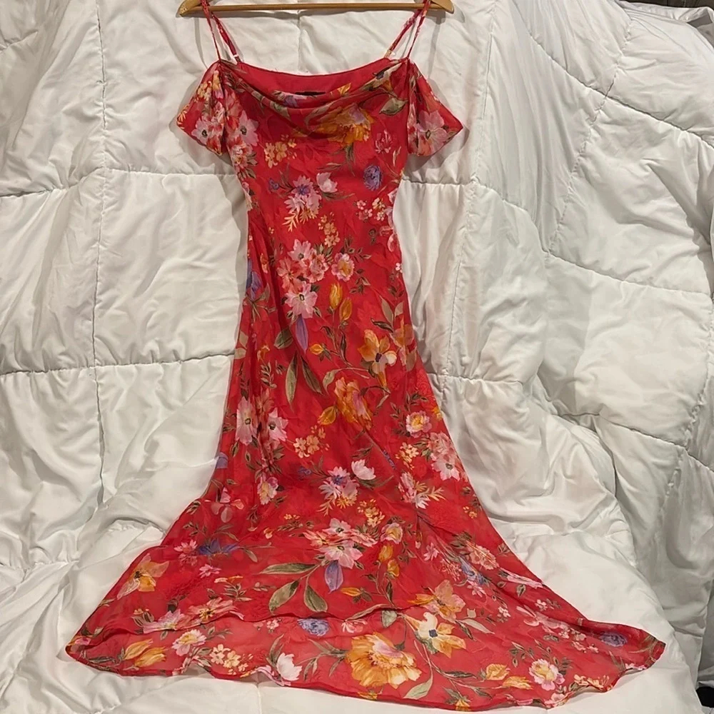 I.N. San Francisco floral dress size XS